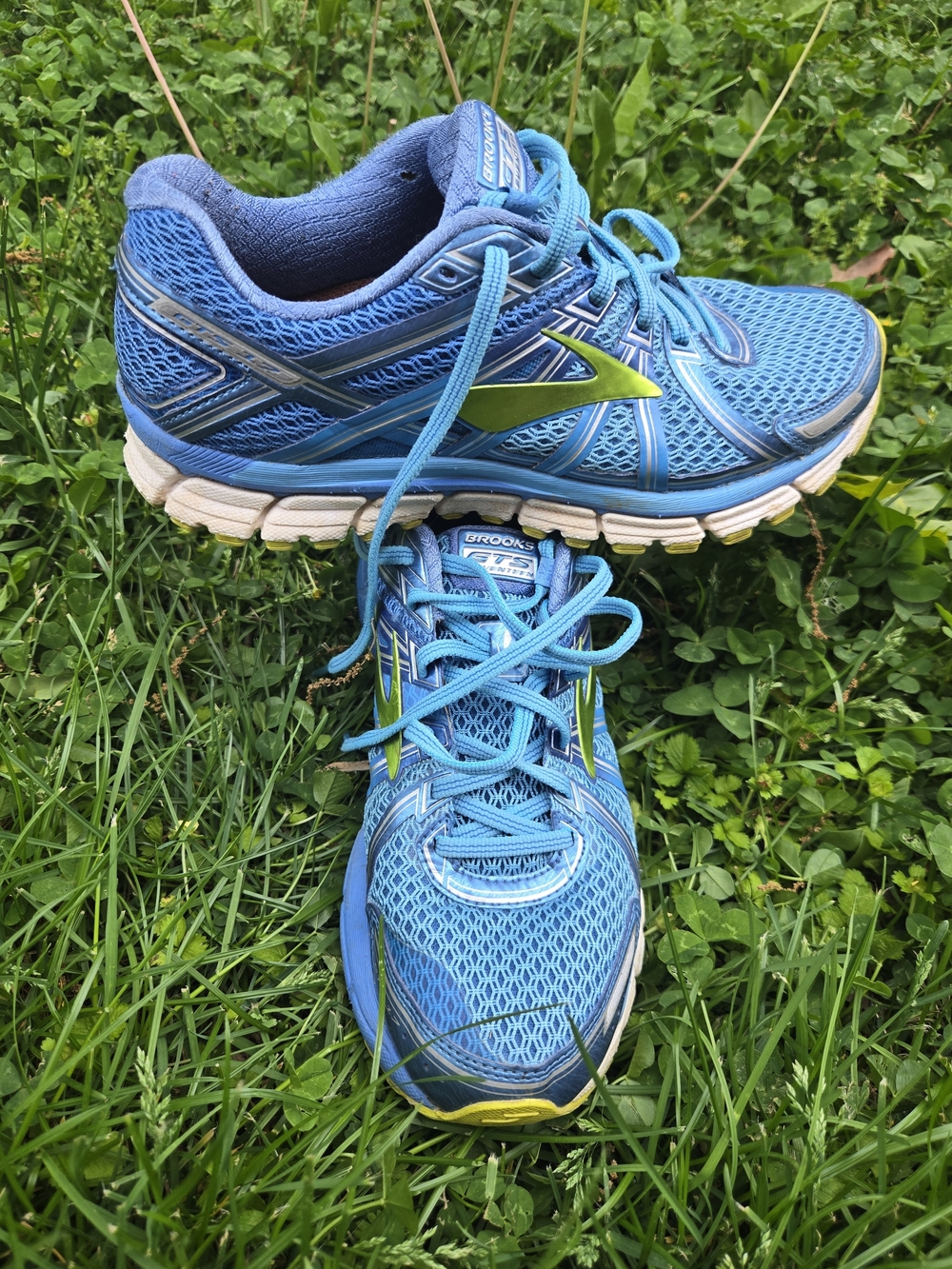 Brooks Women's Blue Athletic Running Shoes Size 9.5 - Picture 3 of 9